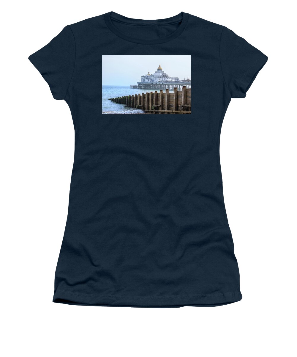 Brighton Women's T-Shirt featuring the photograph Brighton Pier #3 by Martin Newman