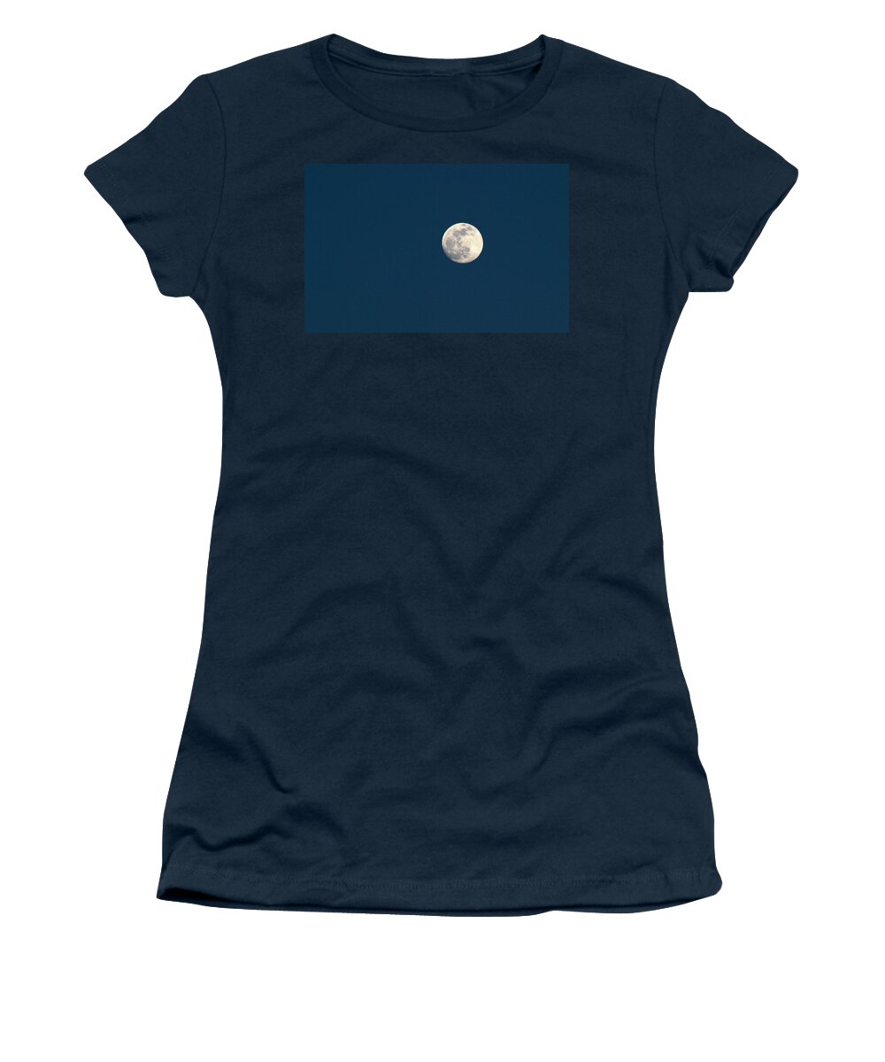 Moon Women's T-Shirt featuring the photograph Moons #3 by Donn Ingemie