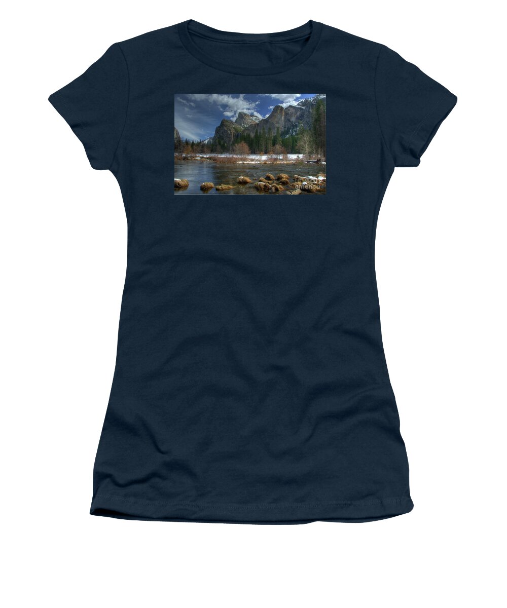 Yosemite Women's T-Shirt featuring the photograph Yosemite #34 by Marc Bittan
