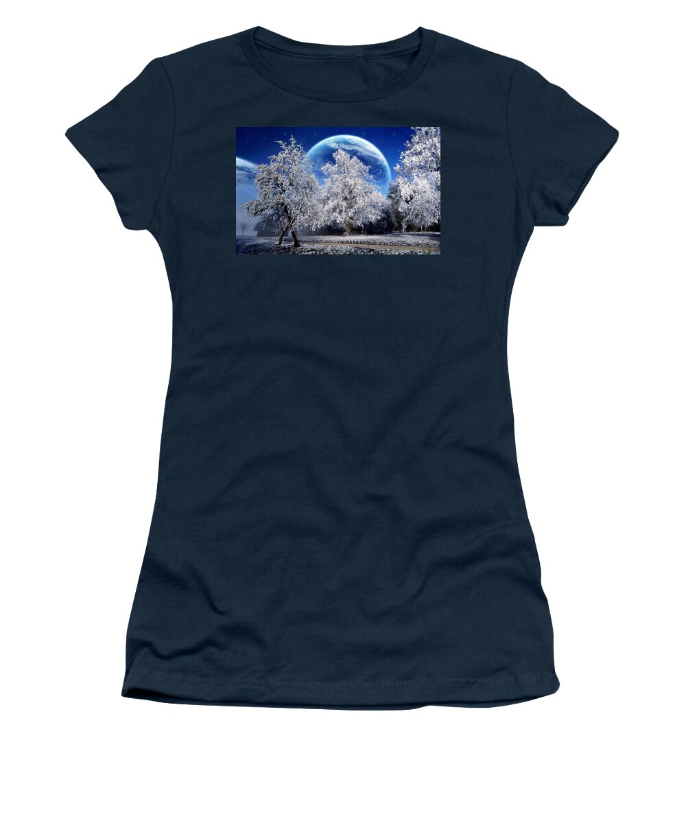 Winter Women's T-Shirt featuring the photograph Winter #35 by Jackie Russo