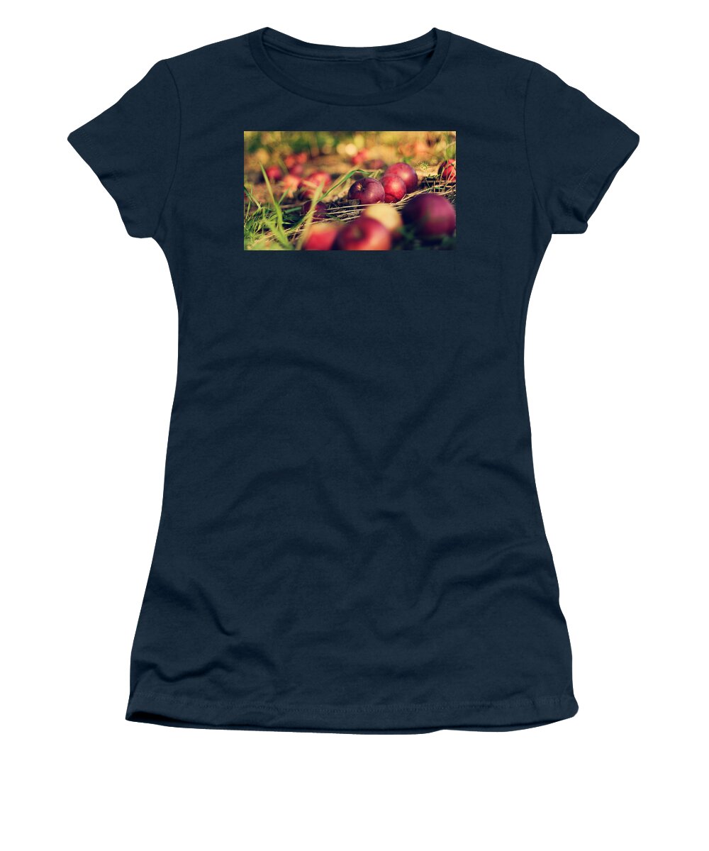 Apple Women's T-Shirt featuring the photograph Apple #4 by Jackie Russo