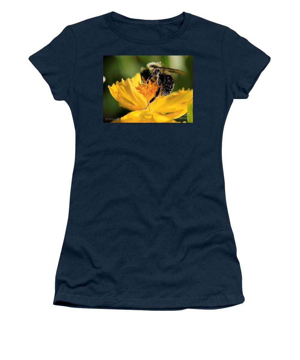 Mccombie Women's T-Shirt featuring the photograph Cosmos named Limara Lemon #3 by J McCombie