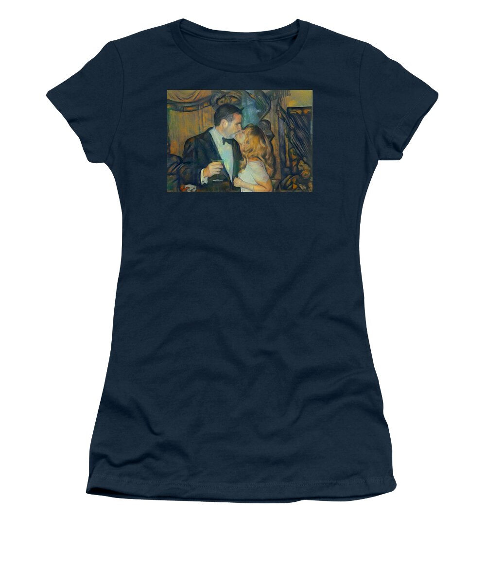 My Dear Jill Women's T-Shirt featuring the digital art Love #4 by Richard Laeton