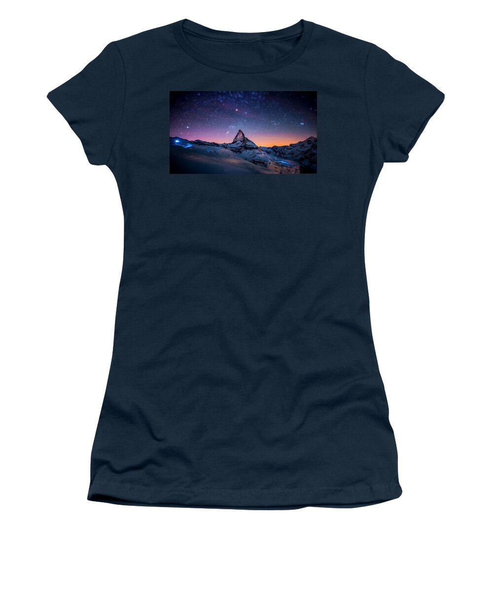 Mountain Women's T-Shirt featuring the photograph Mountain #4 by Jackie Russo