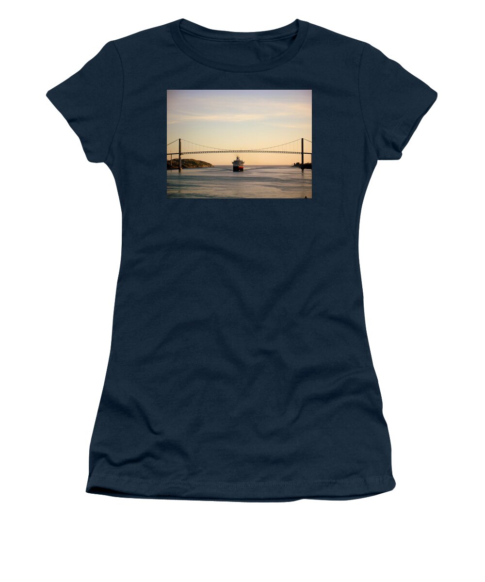 Norway Women's T-Shirt featuring the photograph Norway #4 by Paul James Bannerman