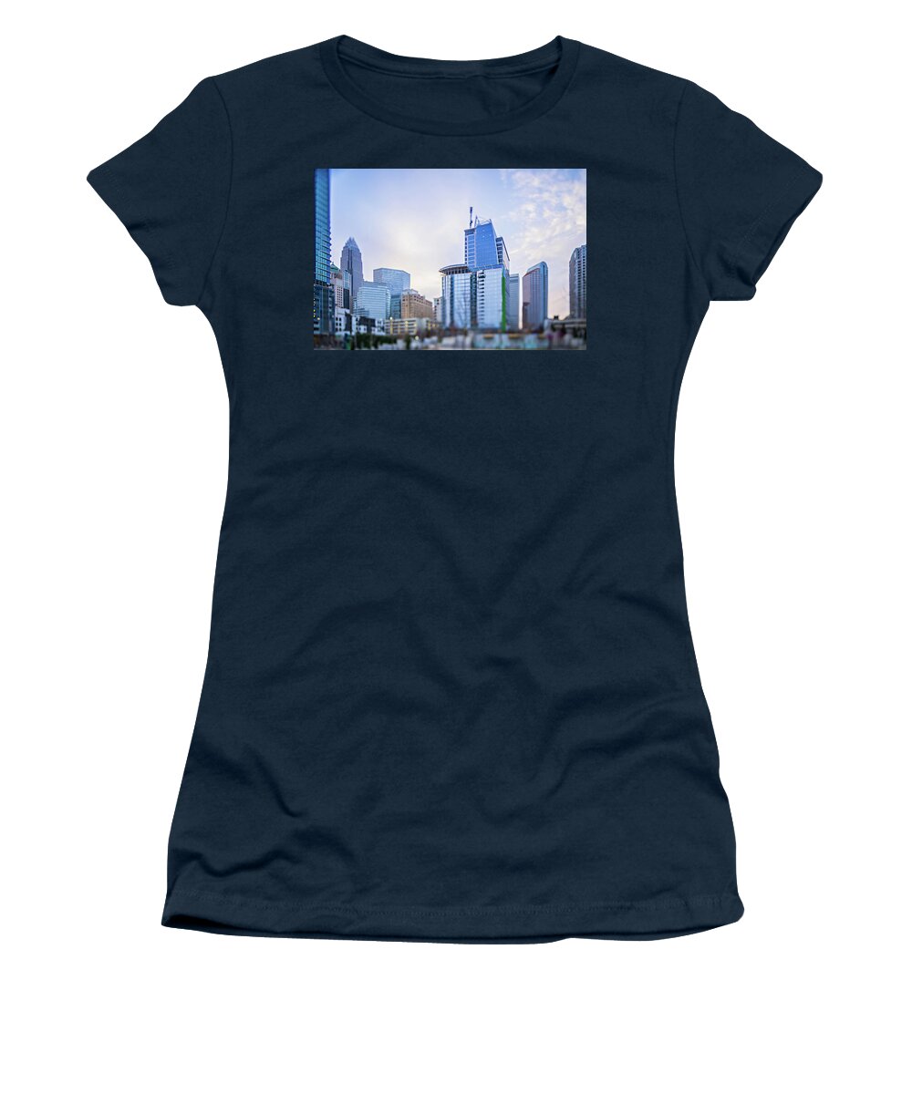 Charlotte Women's T-Shirt featuring the photograph Spring Time In Charlotte North Carolina #4 by Alex Grichenko