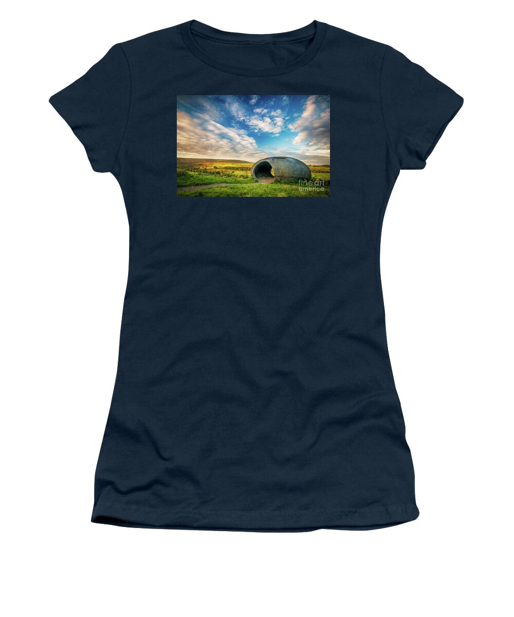 Atom Women's T-Shirt featuring the photograph Atom Panopticon by Mariusz Talarek