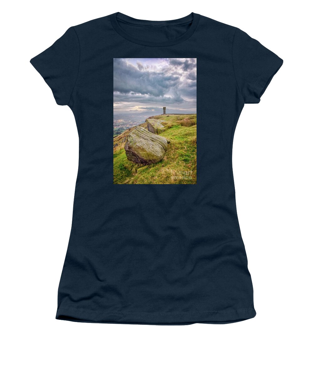 Cowling Women's T-Shirt featuring the photograph Lund's Tower #5 by Mariusz Talarek