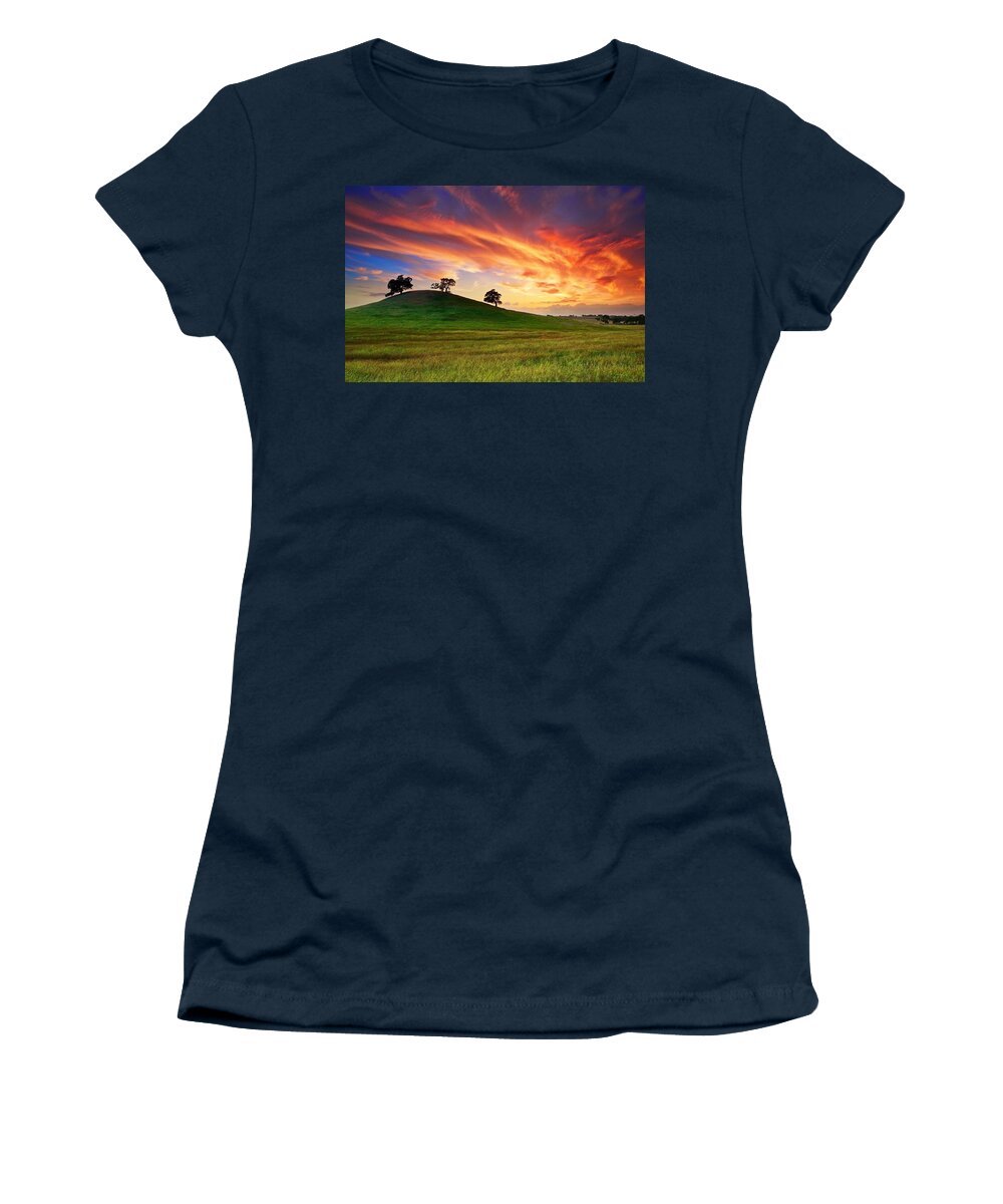Sunset Women's T-Shirt featuring the photograph Sunset #87 by Jackie Russo