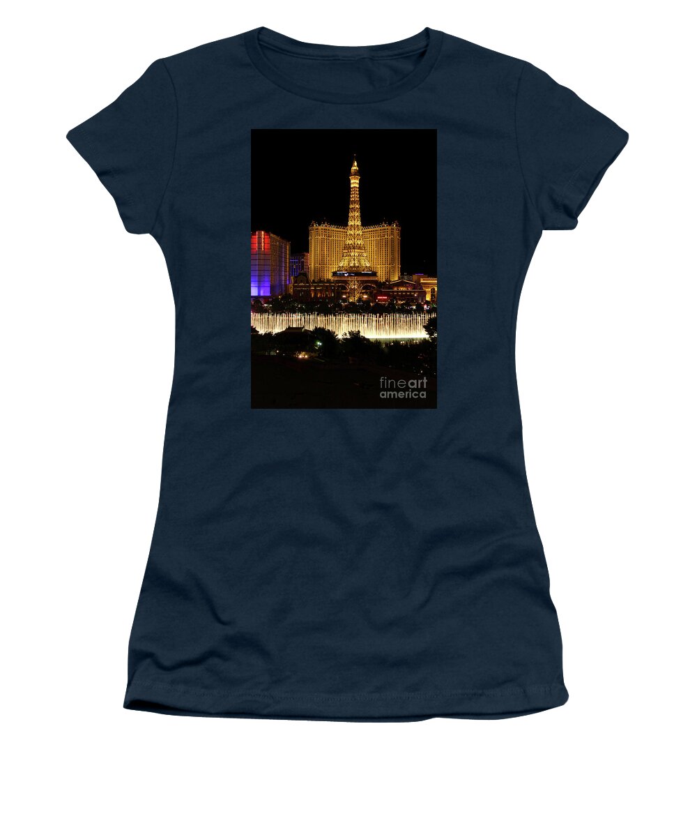 A Night In Paradise Women's T-Shirt featuring the photograph A Night in Paradise by Mariola Bitner