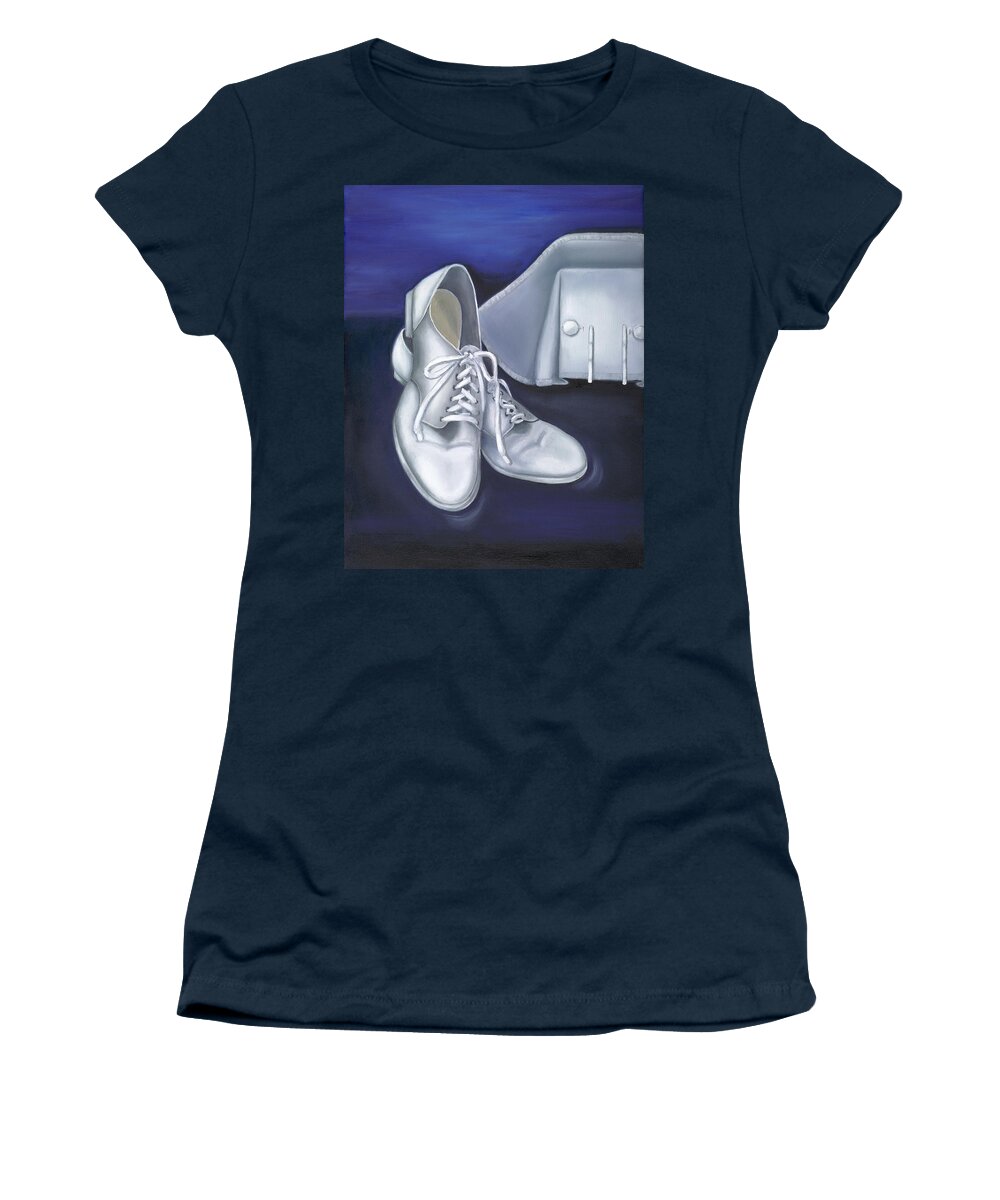 Nurse Women's T-Shirt featuring the painting A Tradition of White by Marlyn Boyd