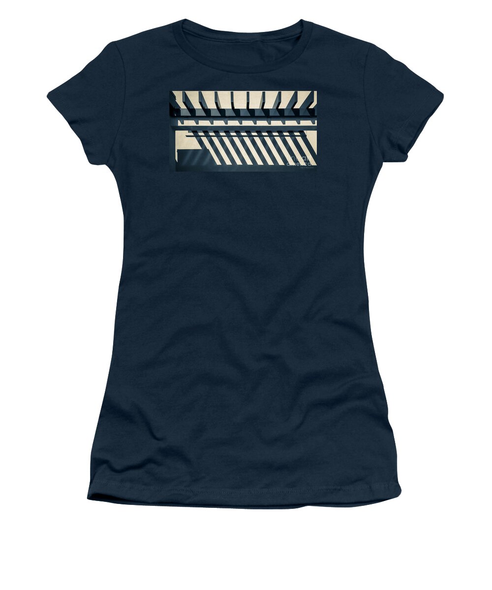 Abstract Women's T-Shirt featuring the photograph Abstract Architecture by Todd Blanchard