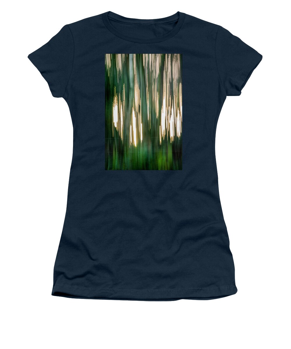 Nature Women's T-Shirt featuring the photograph Abstract Forest 1 by Spikey Mouse Photography