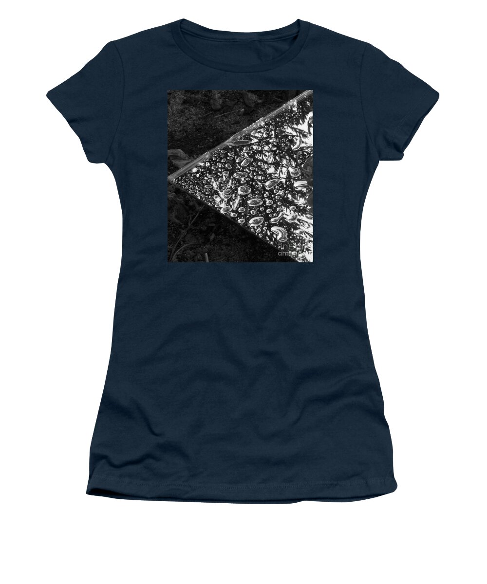 Drop Women's T-Shirt featuring the photograph Add a drop on top by Marie Neder