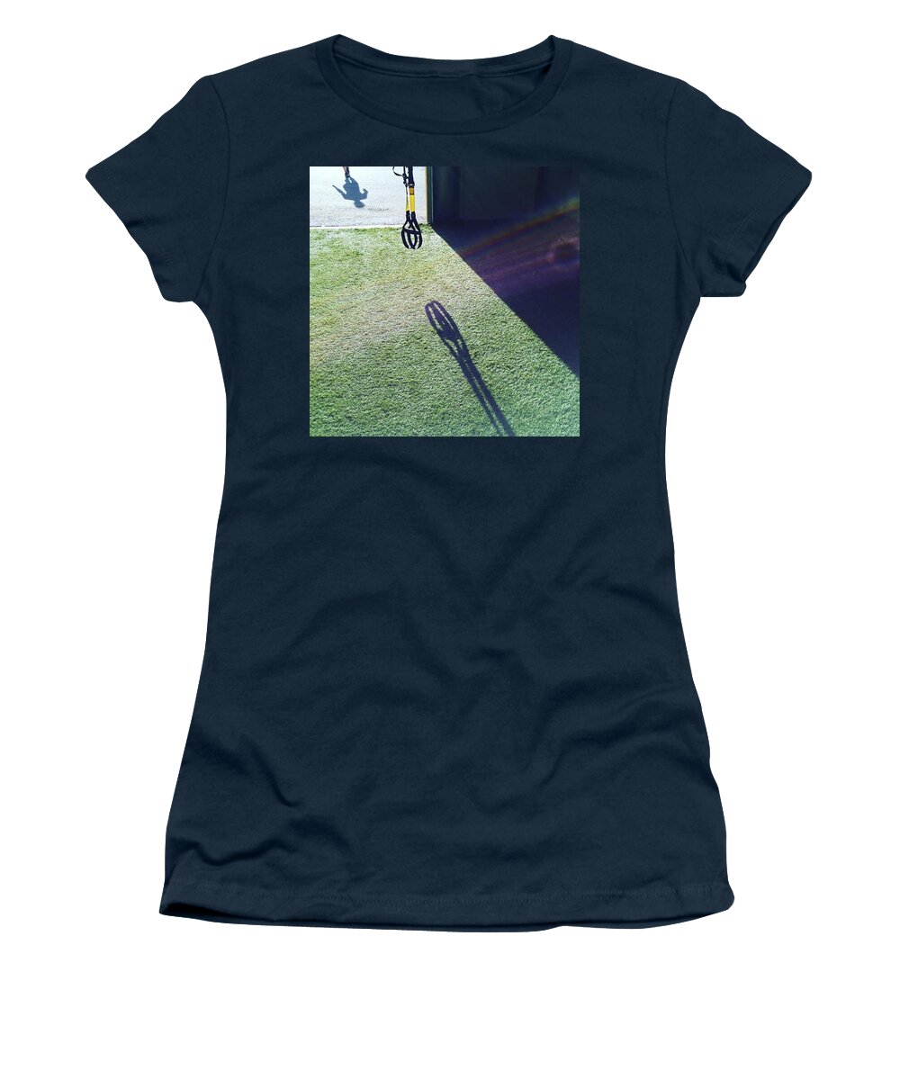 Bellinghamwa Women's T-Shirt featuring the photograph After The Workout. Another Kick-ass by Ginger Oppenheimer