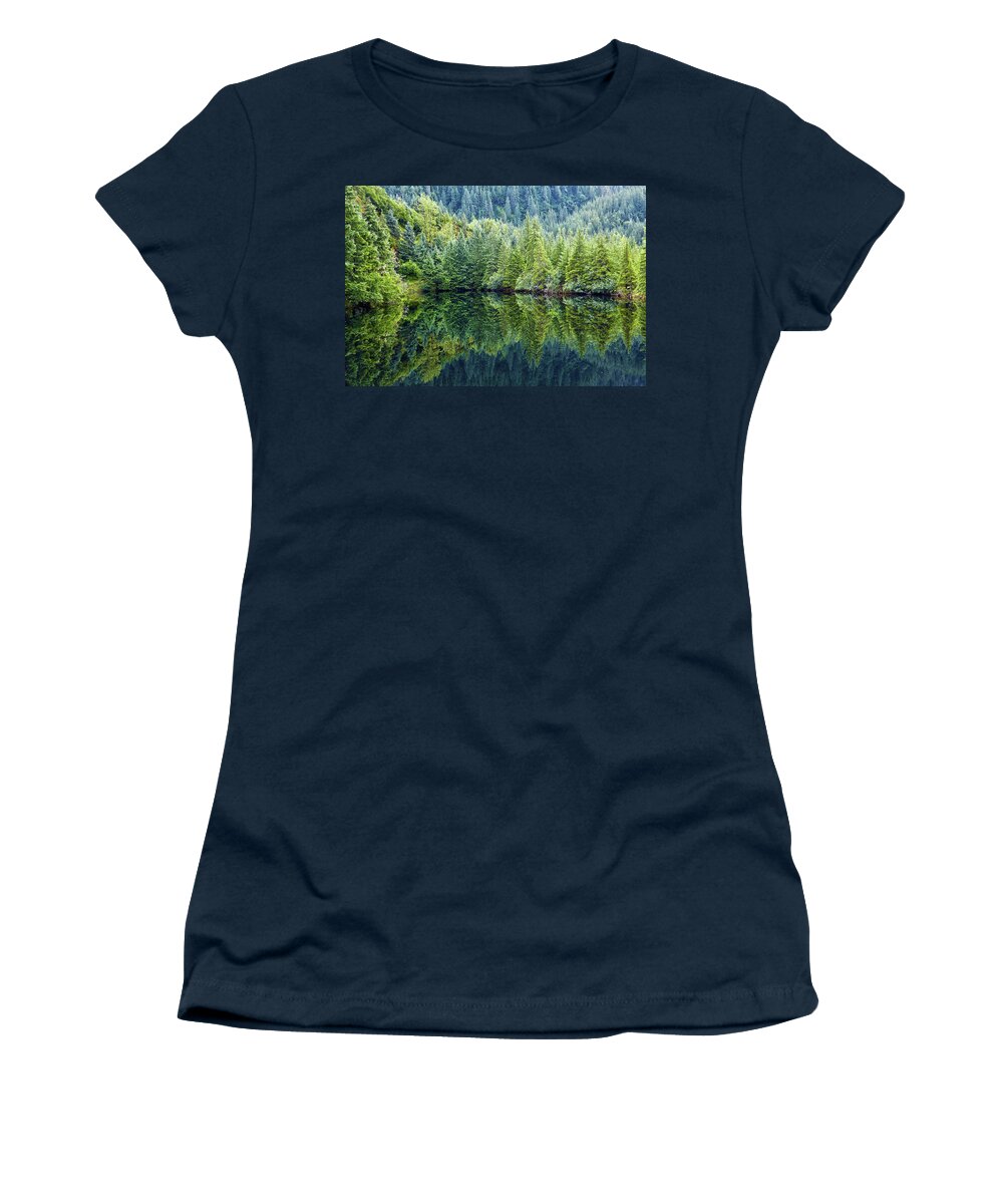 Alaska Women's T-Shirt featuring the photograph Alaska by Mitch Cat