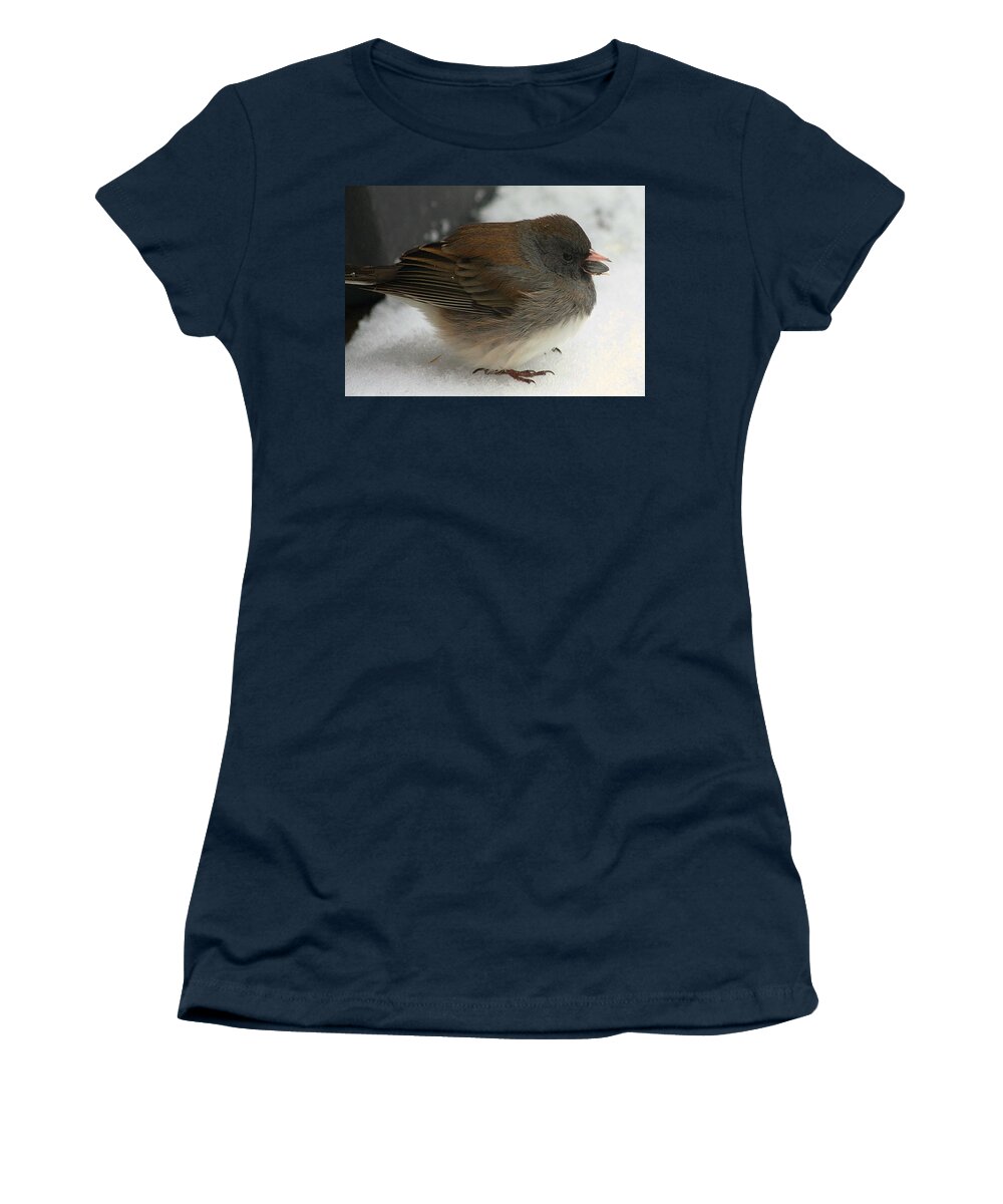 Nature Women's T-Shirt featuring the photograph All Puffed Up by Sheila Brown