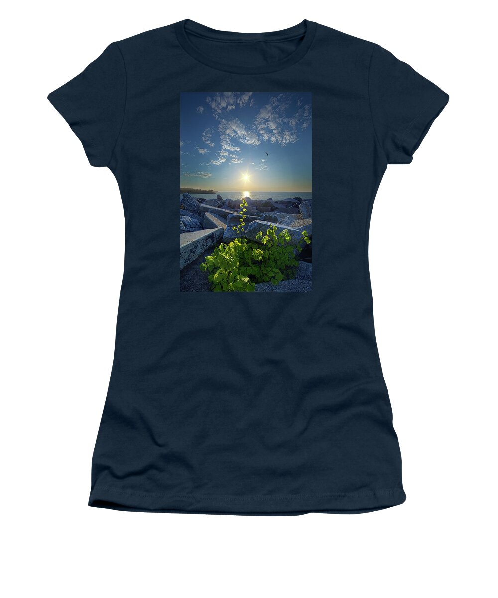 Clouds Women's T-Shirt featuring the photograph All Things Are Possible by Phil Koch