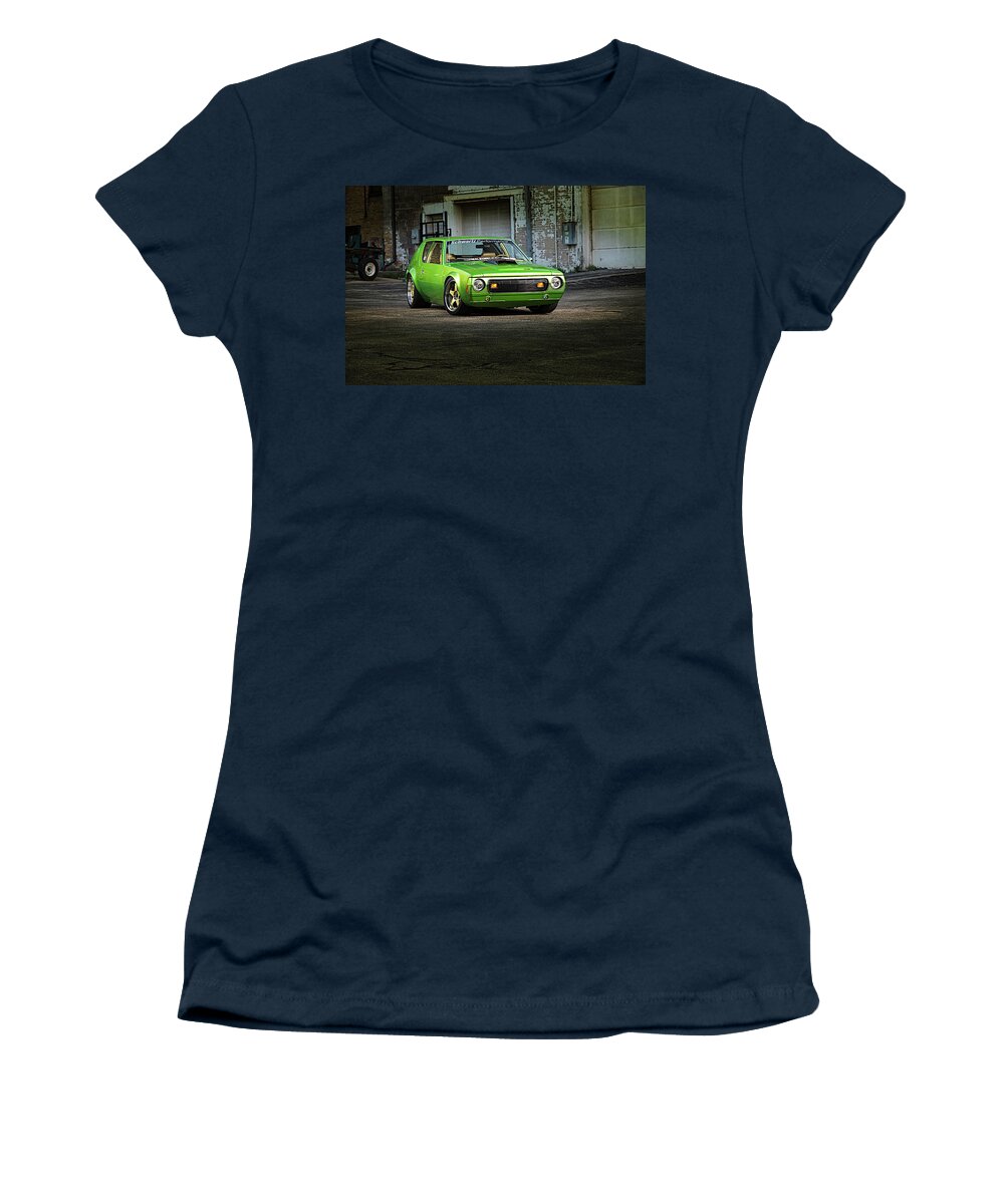 Amc Gremlin Women's T-Shirt featuring the photograph AMC Gremlin by Mariel Mcmeeking