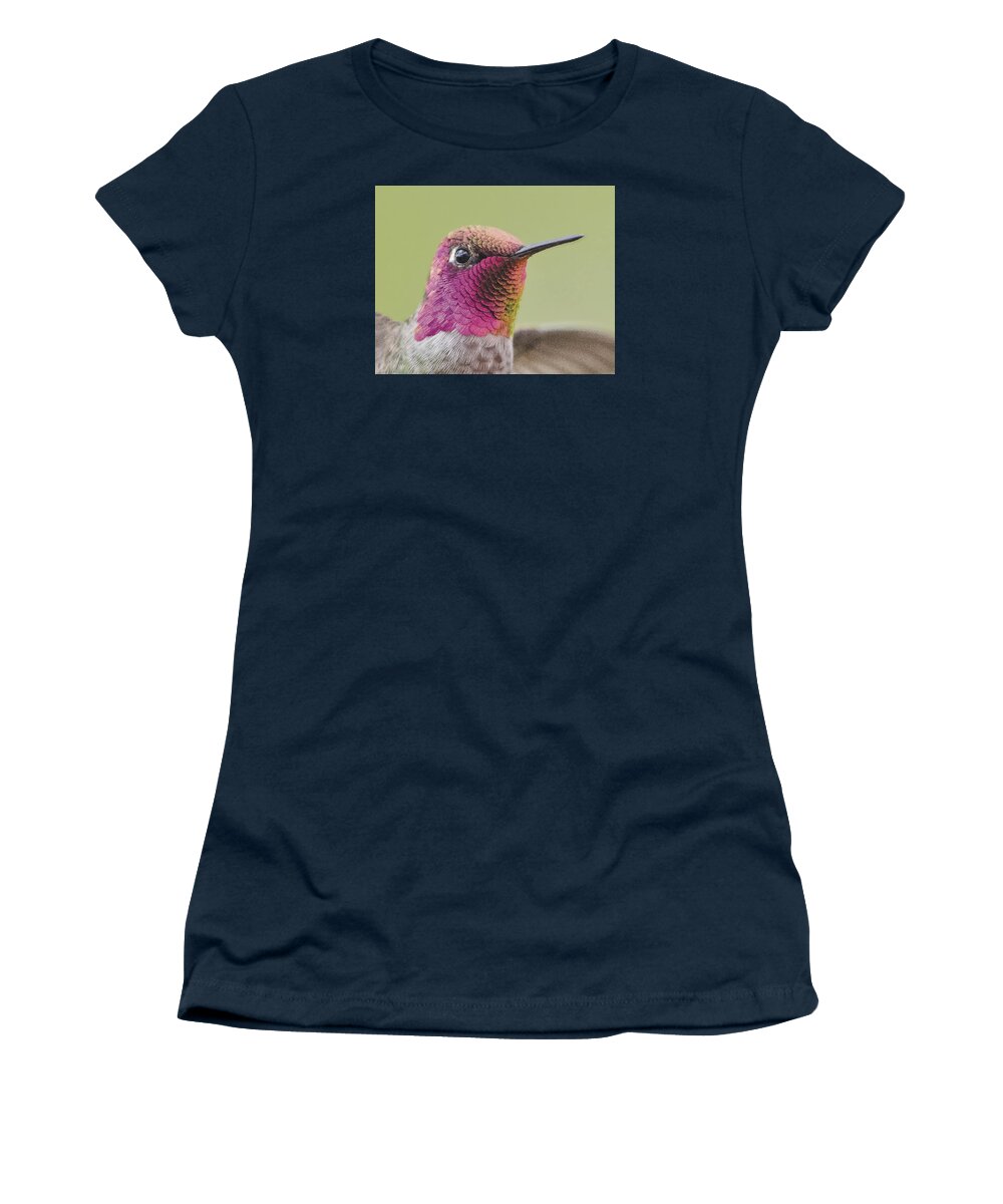 Bird Women's T-Shirt featuring the photograph Think Pink by William Bitman