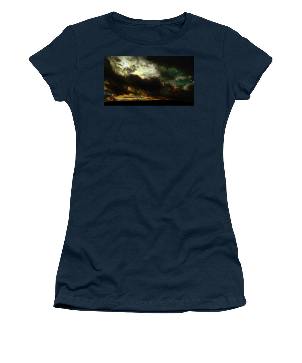 Apocalypse Women's T-Shirt featuring the photograph Apocalypse by Angeline Mcgraw