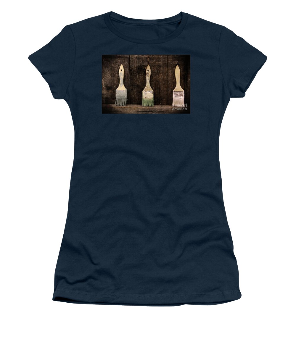 Paint Women's T-Shirt featuring the photograph Art Studio by Jennifer Camp