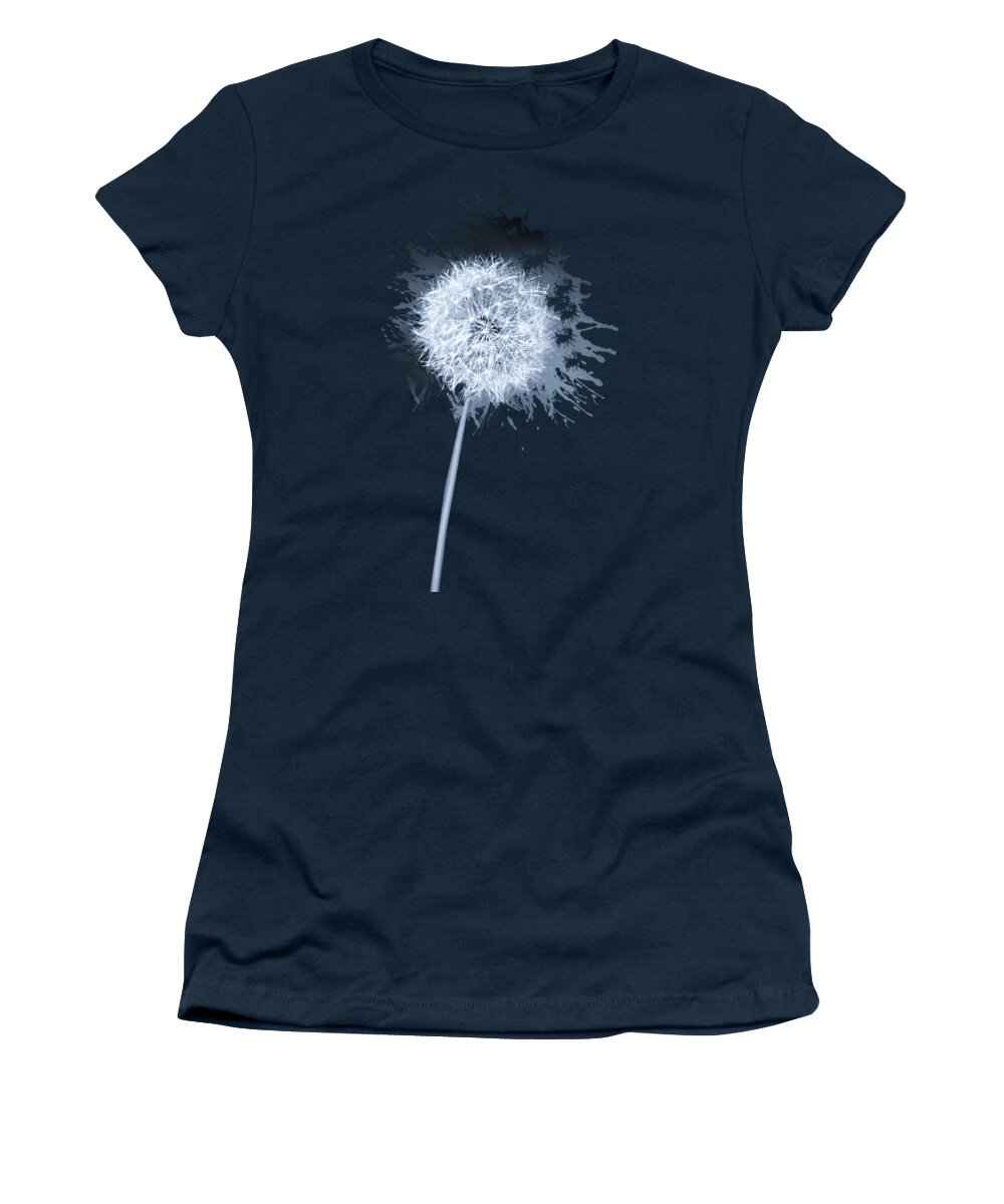 Still Dandelion Women's T-Shirt featuring the photograph Still Dandelion by David Millenheft