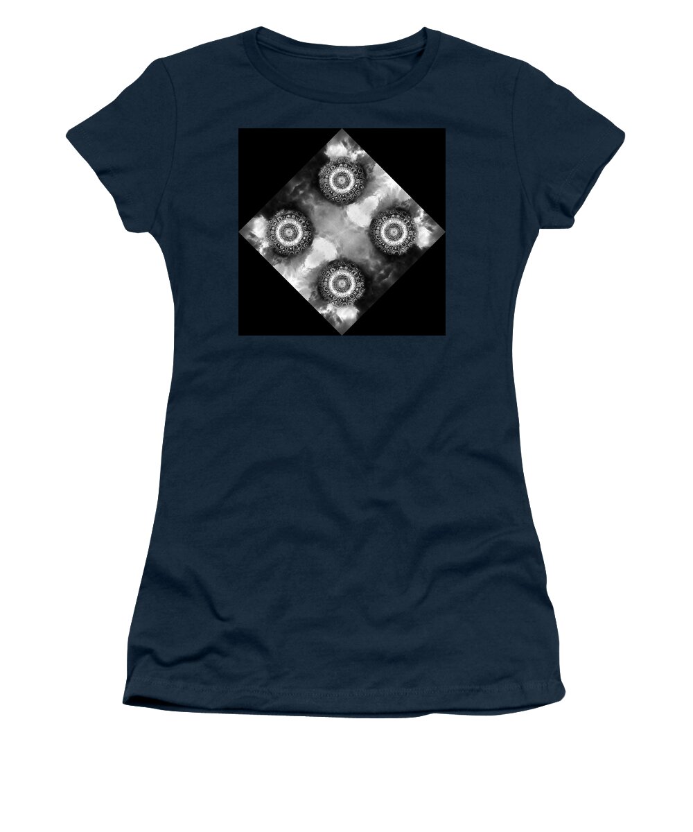 Fractal Women's T-Shirt featuring the digital art atmoSPHERE Fractal 10 by Jonathon Ahhee