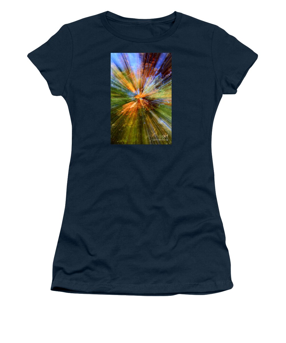 Autumn Women's T-Shirt featuring the photograph Autumn Explosion 3 by Rick Rauzi