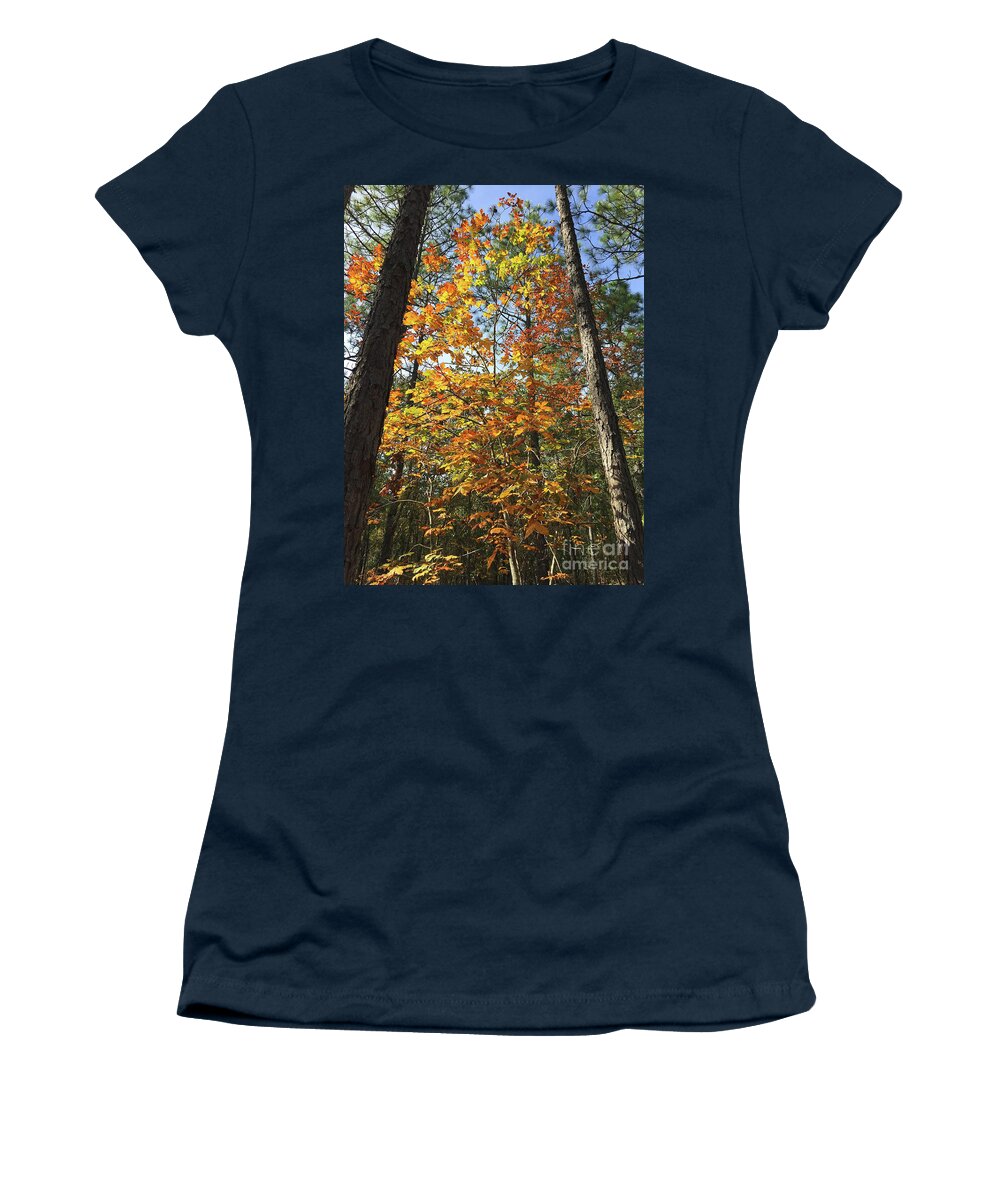 Autumn Women's T-Shirt featuring the photograph Autumn Sunday by Matthew Seufer