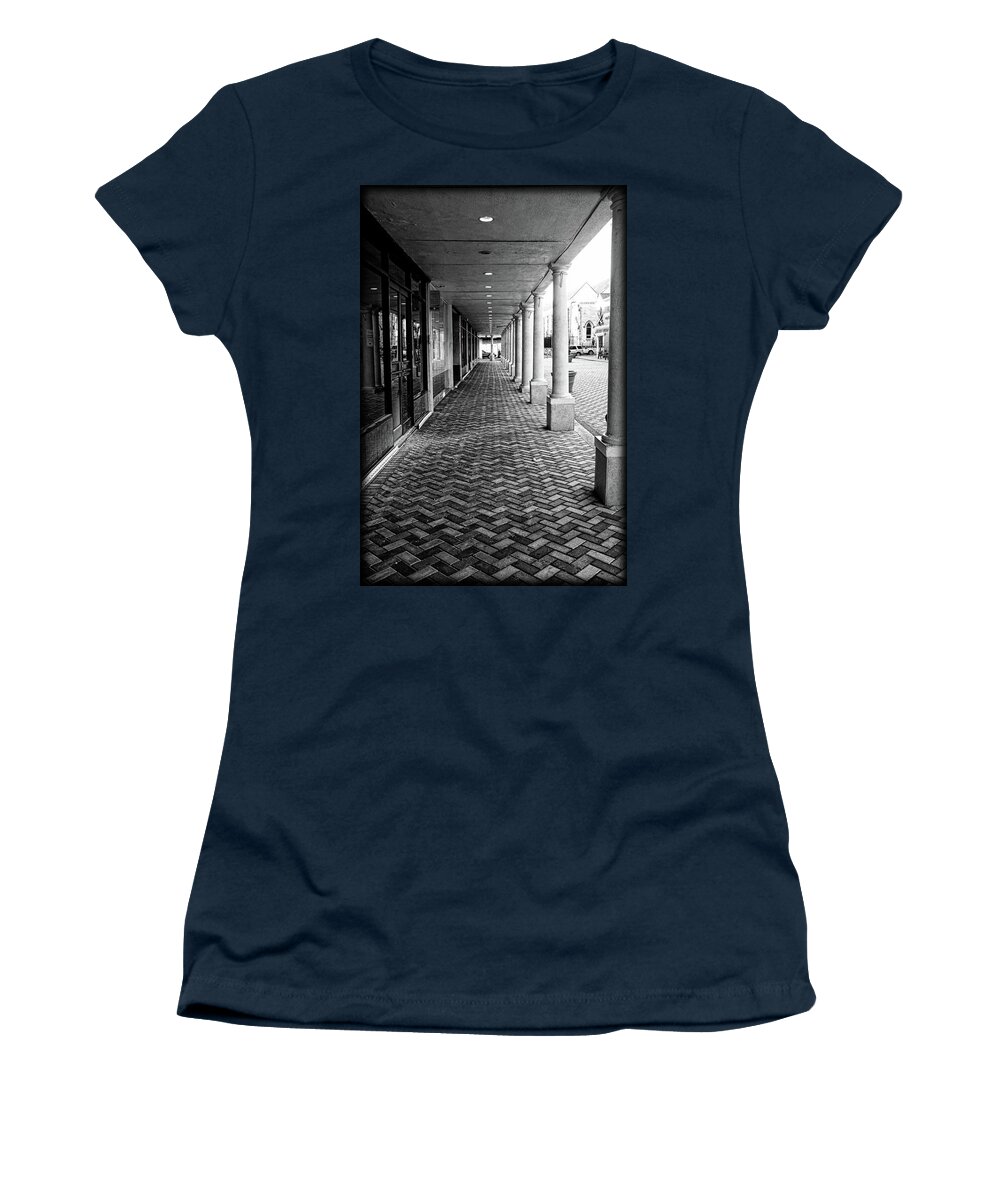 Bay Street patterns Women's T-Shirt by Hugh Smith - Fine Art America