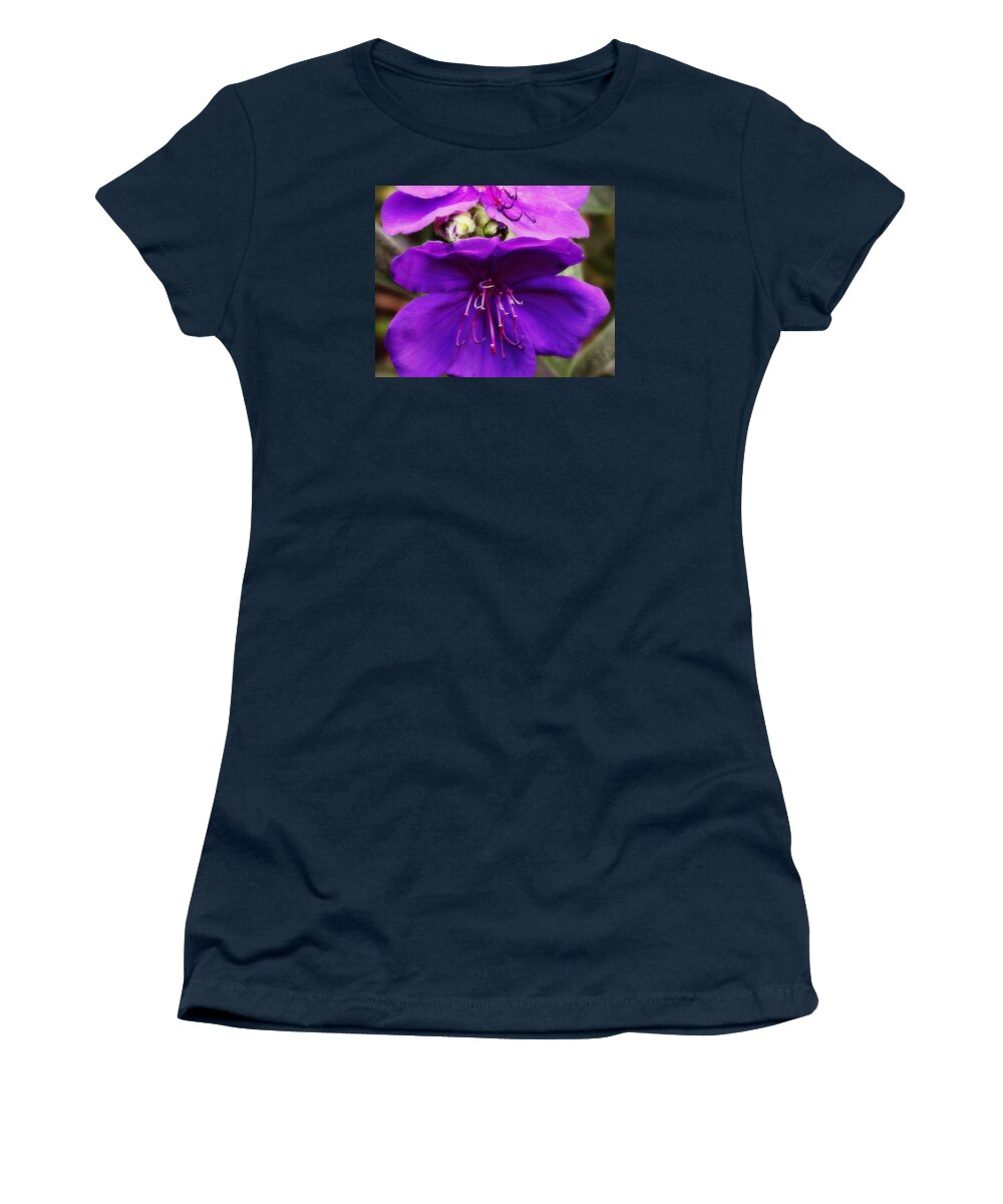Beautiful Purple Passion Women's T-Shirt featuring the photograph Beautiful Purple Passion by Kathy M Krause