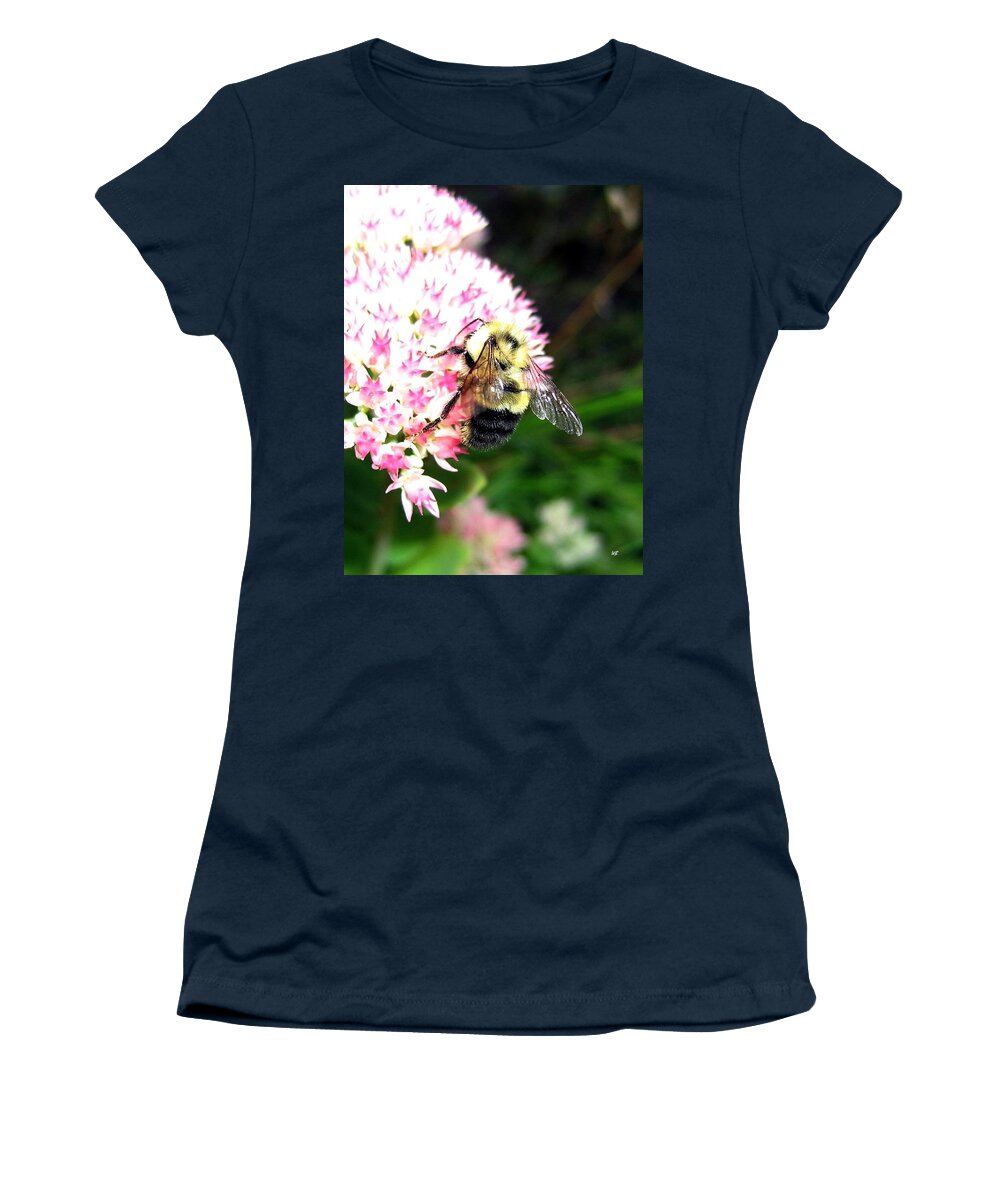 Bee Women's T-Shirt featuring the photograph Bee-Line 2 by Will Borden