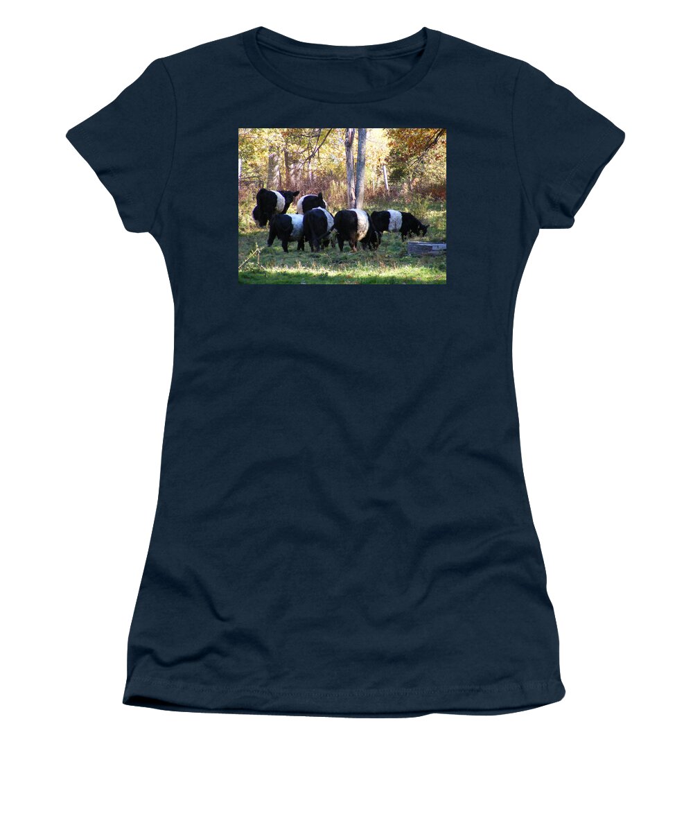 Landscape Women's T-Shirt featuring the photograph Belties by Doug Mills