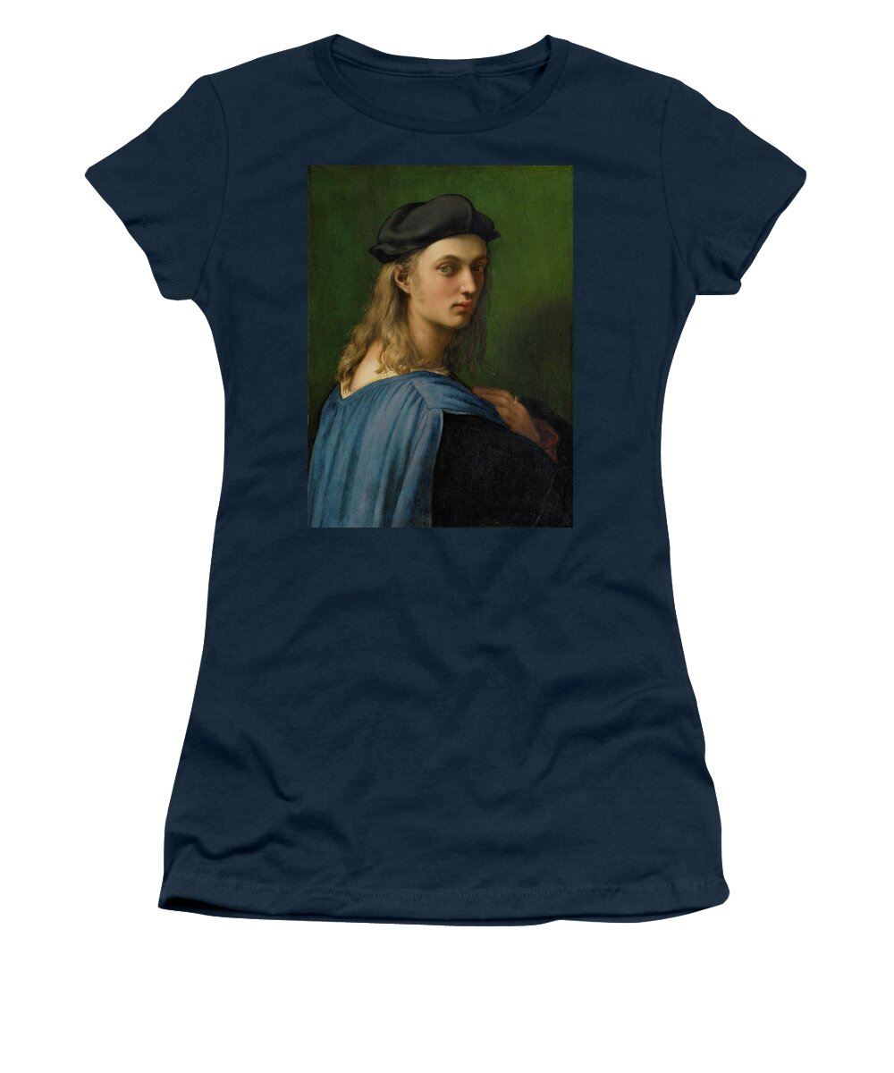 Raphael Women's T-Shirt featuring the painting Bindo Altoviti by Raphael da Urbino