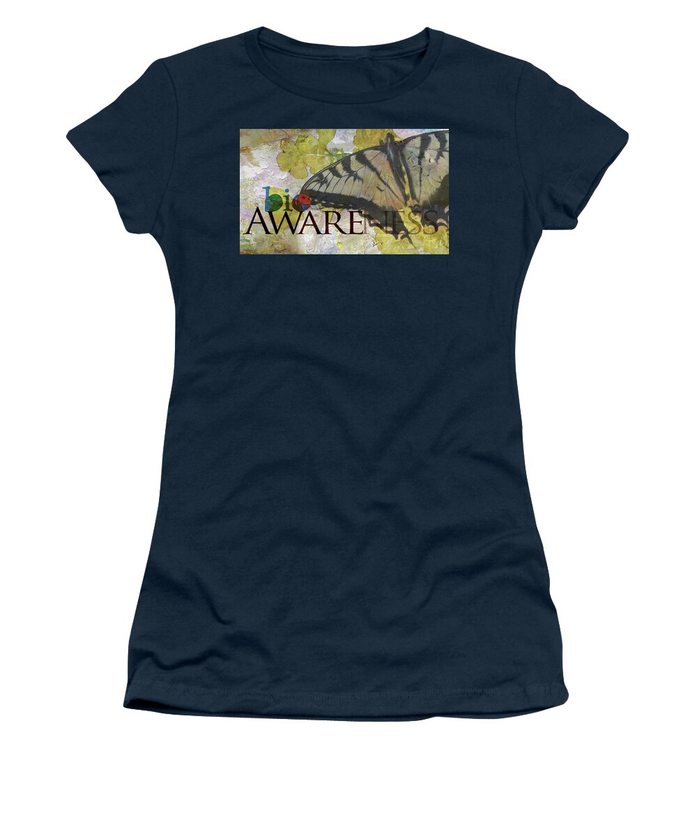 Bio Women's T-Shirt featuring the photograph bioAWARENESS VI by Char Szabo-Perricelli