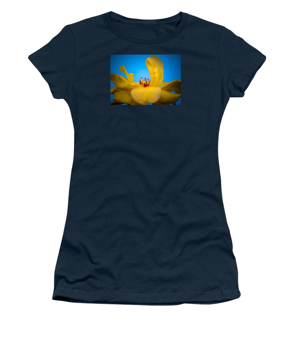 Sun Women's T-Shirt featuring the photograph Blowing In the Wind by Leticia Latocki