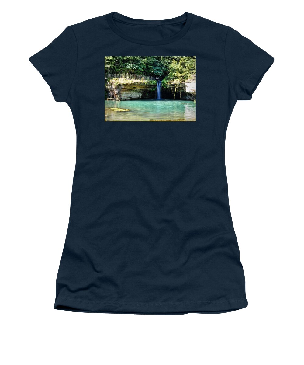 blue Glory Women's T-Shirt featuring the photograph Blue Glory by Cricket Hackmann