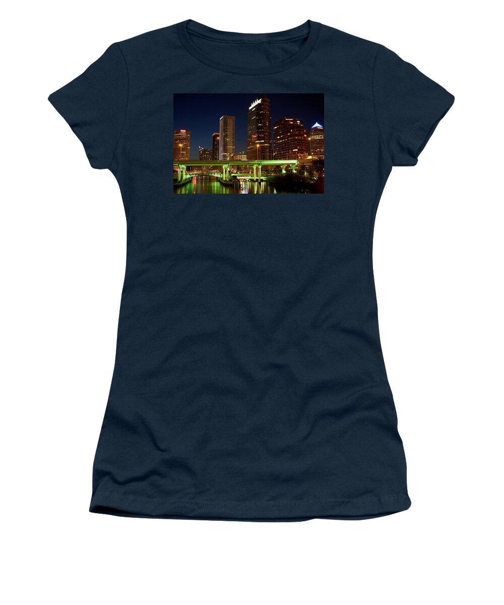 Lec Camera Club Women's T-Shirt featuring the photograph Blue Hour 3 by David Beebe