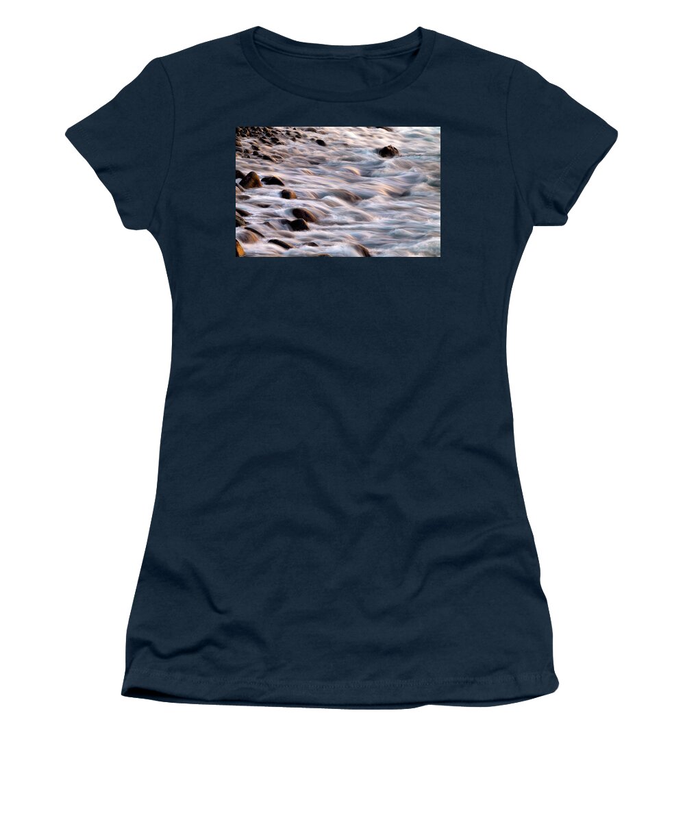 Boulders Women's T-Shirt featuring the photograph Boulder Beach by Christopher Johnson