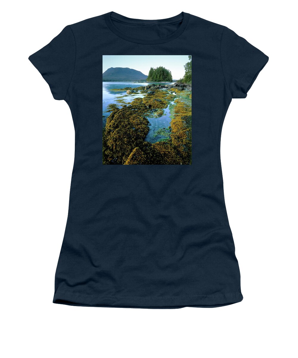 Landscape Women's T-Shirt featuring the photograph Broken Islands - Vancouver Island by Steve Ellison