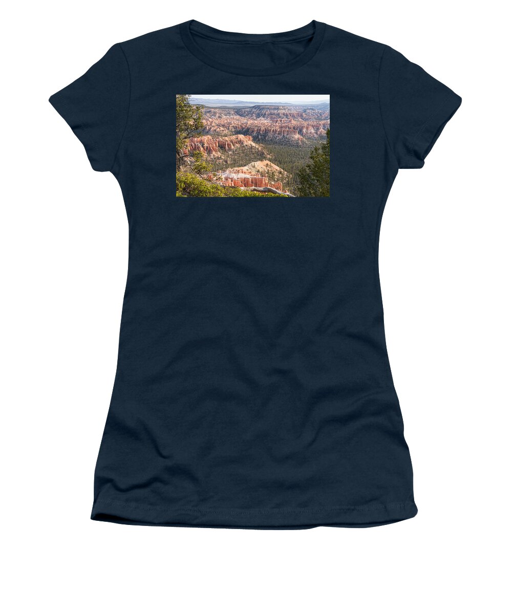 Canyon Women's T-Shirt featuring the photograph Bryce Canyon National Park Views by James BO Insogna