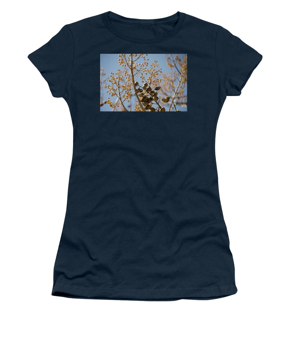 Budding Women's T-Shirt featuring the photograph Budding Spring Tree by Bill Cannon