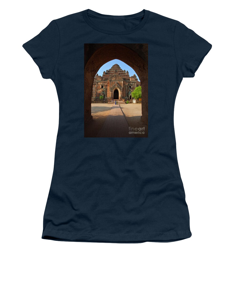 Locations Women's T-Shirt featuring the photograph Burma_d2095 by Craig Lovell
