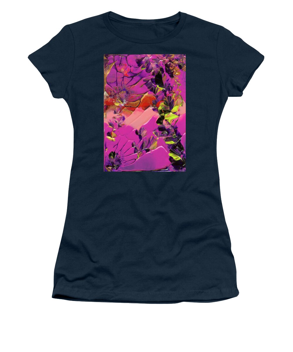 Butterfly Women's T-Shirt featuring the painting Butterflies #2 by Nan Bilden
