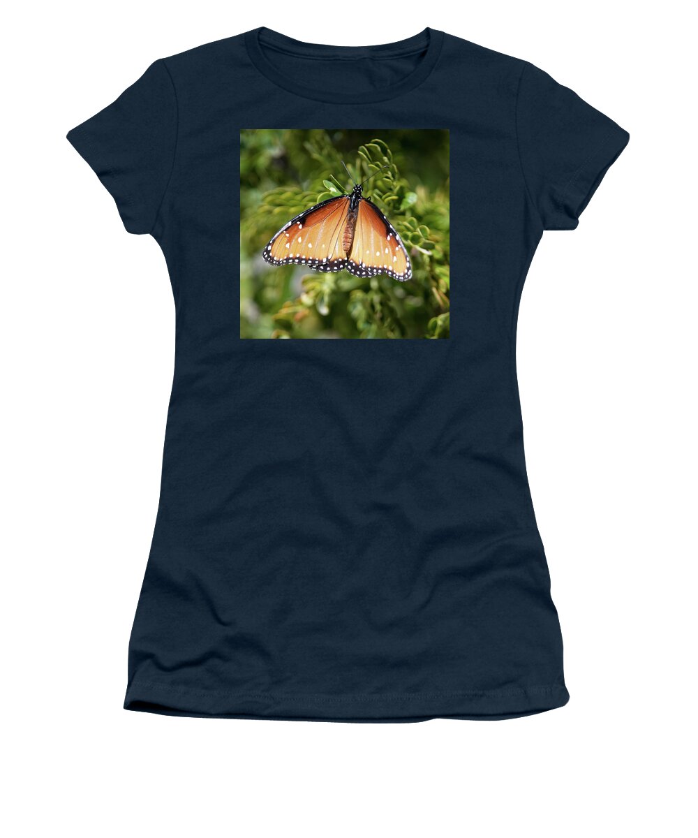 Butterfly Women's T-Shirt featuring the photograph Butterfly 6 by Catherine Lau