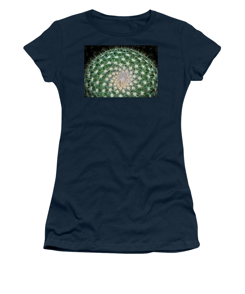 Cactus Women's T-Shirt featuring the photograph Cactus by Elmer Jensen