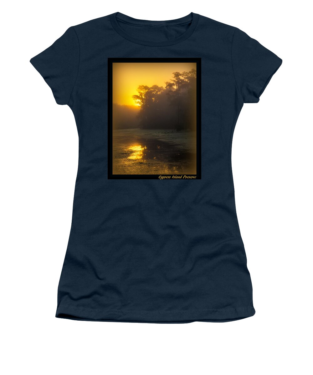 Orcinus Fotograffy Women's T-Shirt featuring the photograph Cajun Gold by Kimo Fernandez