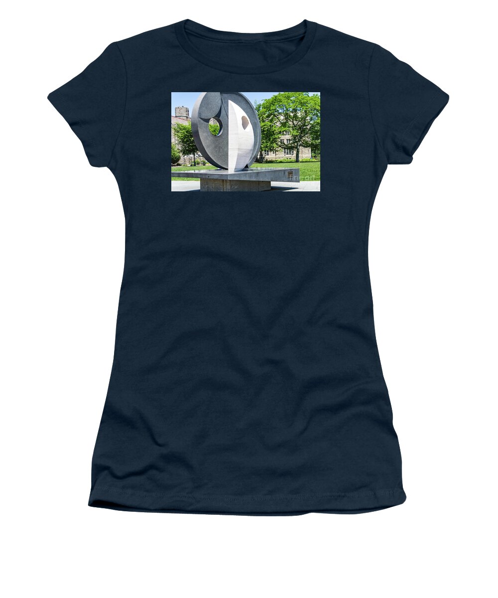 Vu Women's T-Shirt featuring the photograph Campus Art by William Norton