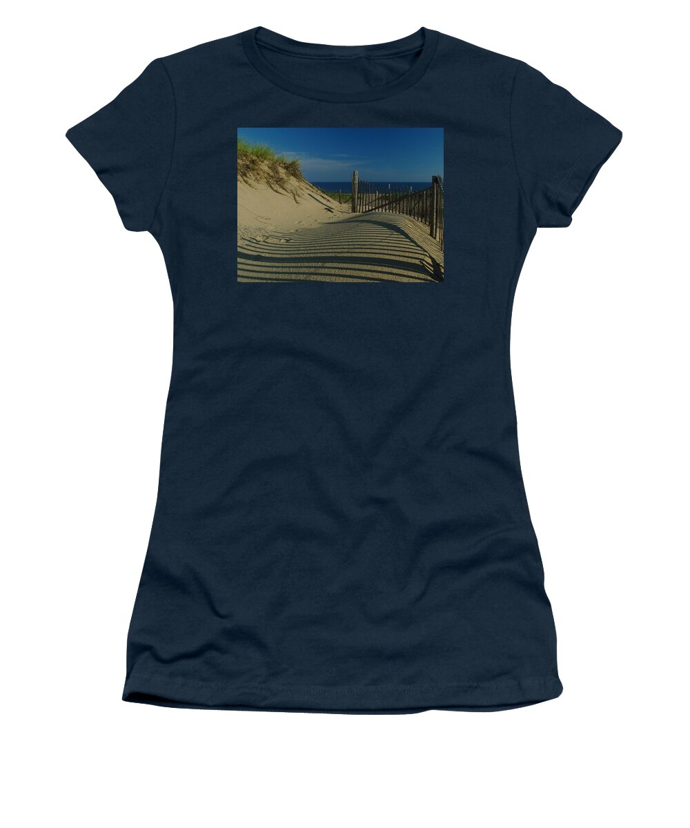 Cape Cod Beaches Women's T-Shirt featuring the photograph Cape Cod National Seashore by Juergen Roth